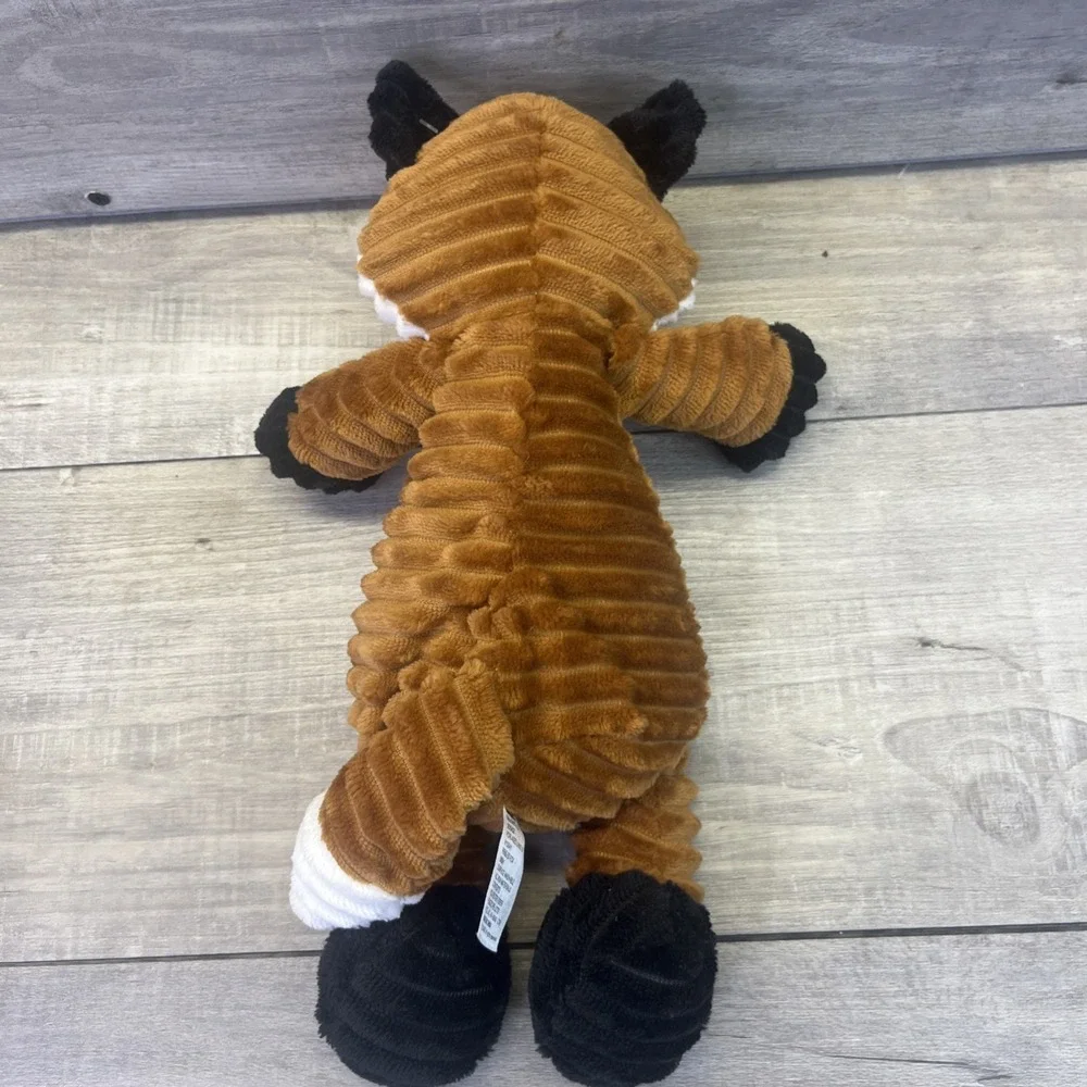 Ganz Ribbles Fox Corduroy Plush Stuffed Animal Toy 12